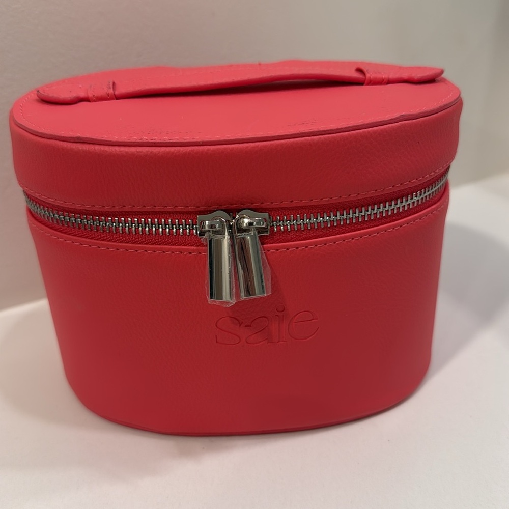 Saie Vibrant Pink Cosmetic Case - Picture 2 of 7